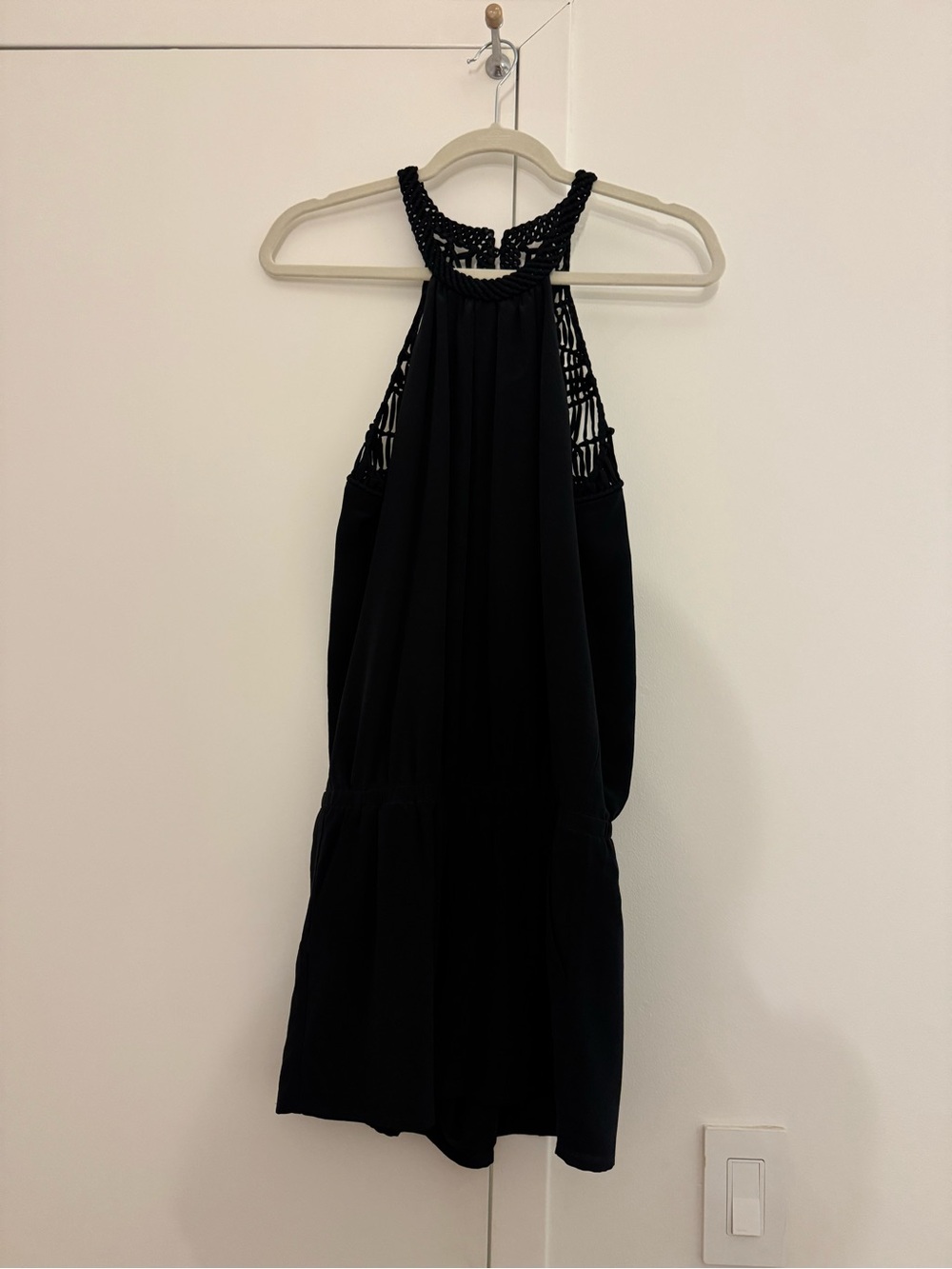 Joie- Black Halter Neck Women’s Romper